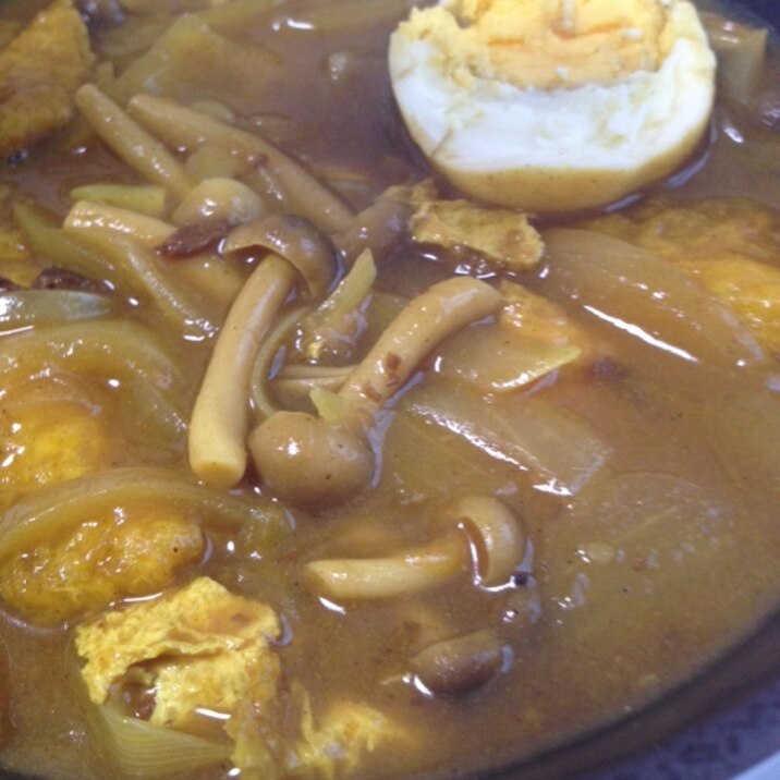 残りカレーで☆カレーうどん